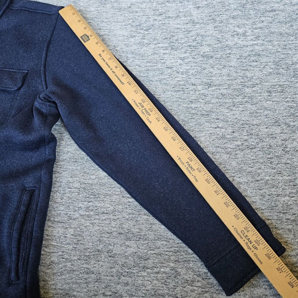 Patagonia Men's Navy Blue Wool-Blend Button Jacket - Picture 13 of 13